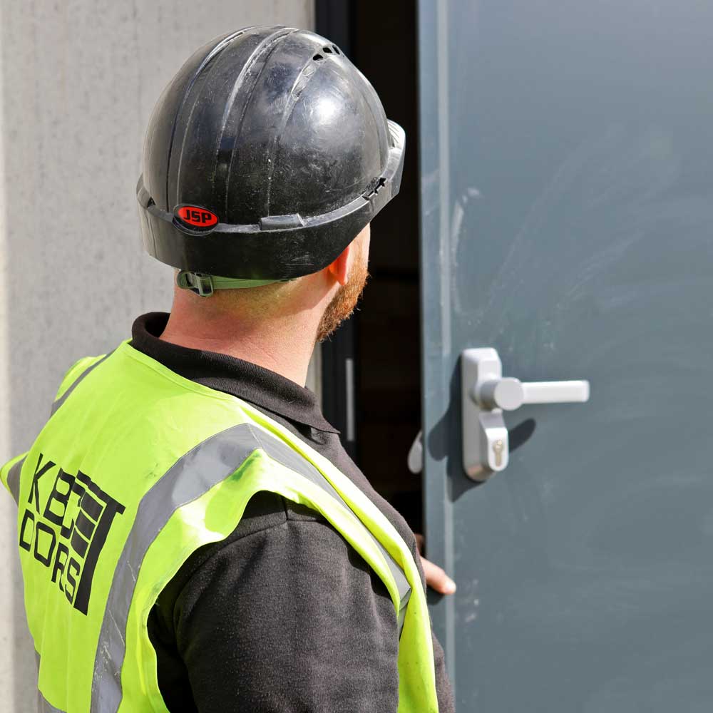 Fire door installation in Leicester Square - WC2